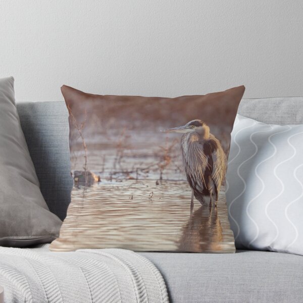 Item preview, Early Morning Heron Hagerman National Wildlife Refuge designed and sold by PhotoArt by Joan Carroll.