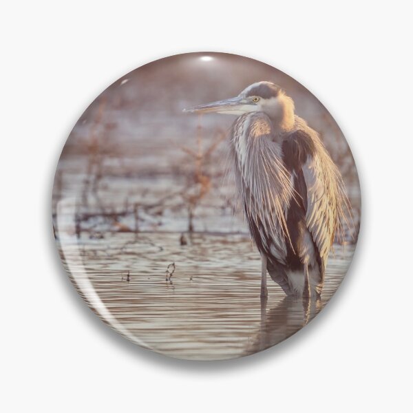 Item preview, Early Morning Heron Hagerman National Wildlife Refuge designed and sold by PhotoArt by Joan Carroll.
