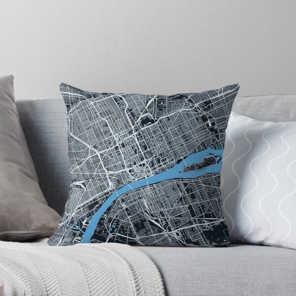 Item preview, Streets of Detroit designed and sold by ZionicArt.