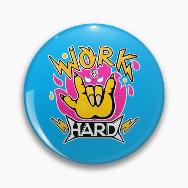 Item preview, Work hard designed and sold by kurobaralice.