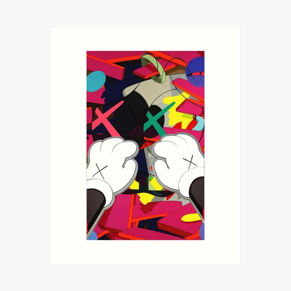 robotic hand Art Print