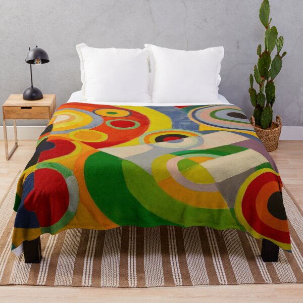 Item preview, Robert Delaunay, circles, Swinging, famous, abstract, painting, Die Kuh, circles designed and sold by Qrhoo.