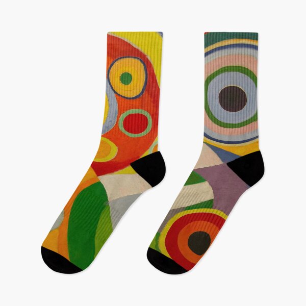 Item preview, Robert Delaunay, circles, Swinging, famous, abstract, painting, Die Kuh, circles designed and sold by Qrhoo.