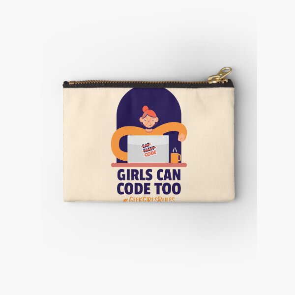 Item preview, Girls can code too designed and sold by ForStrong.