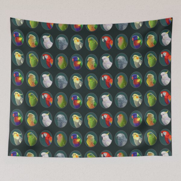 Item preview, Tropical birds print. 1 designed and sold by rlmerrick.