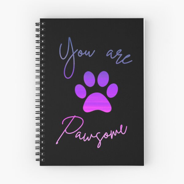 Item preview, You are pawsome dog pawsome paw print gradient designed and sold by Violet Treasures.