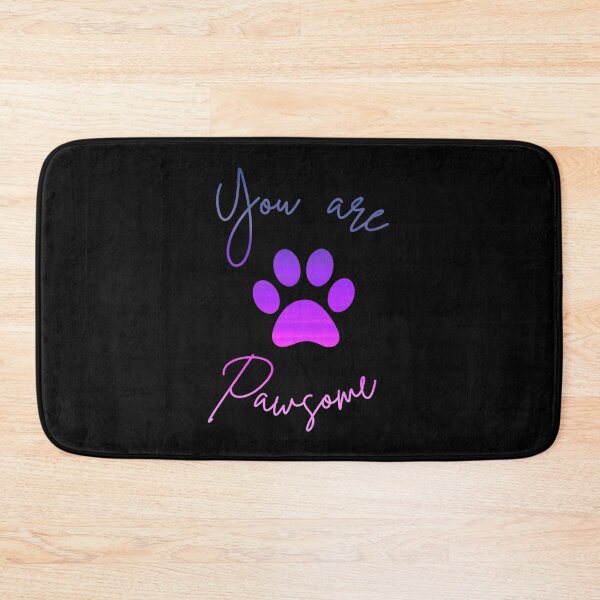 Item preview, You are pawsome dog pawsome paw print gradient designed and sold by Violet Treasures.