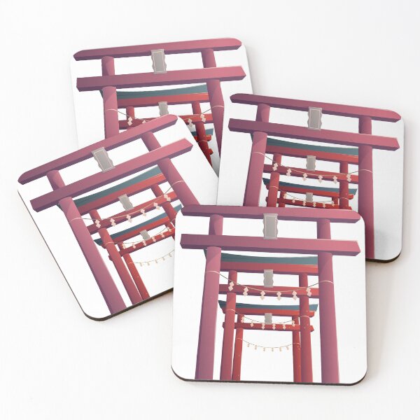 Item preview, japanese gate torii traditional japan design designed and sold by itsarti.