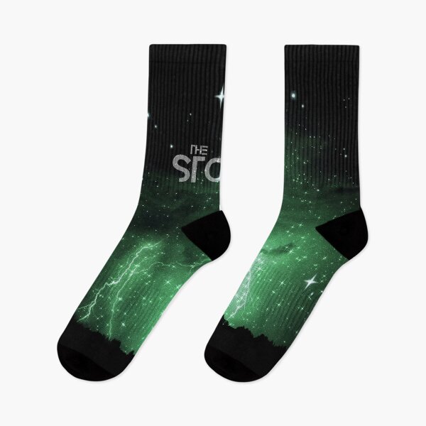 Item preview, Storm Landscape Thunderbolt Green Night designed and sold by Jolly-Yosei.
