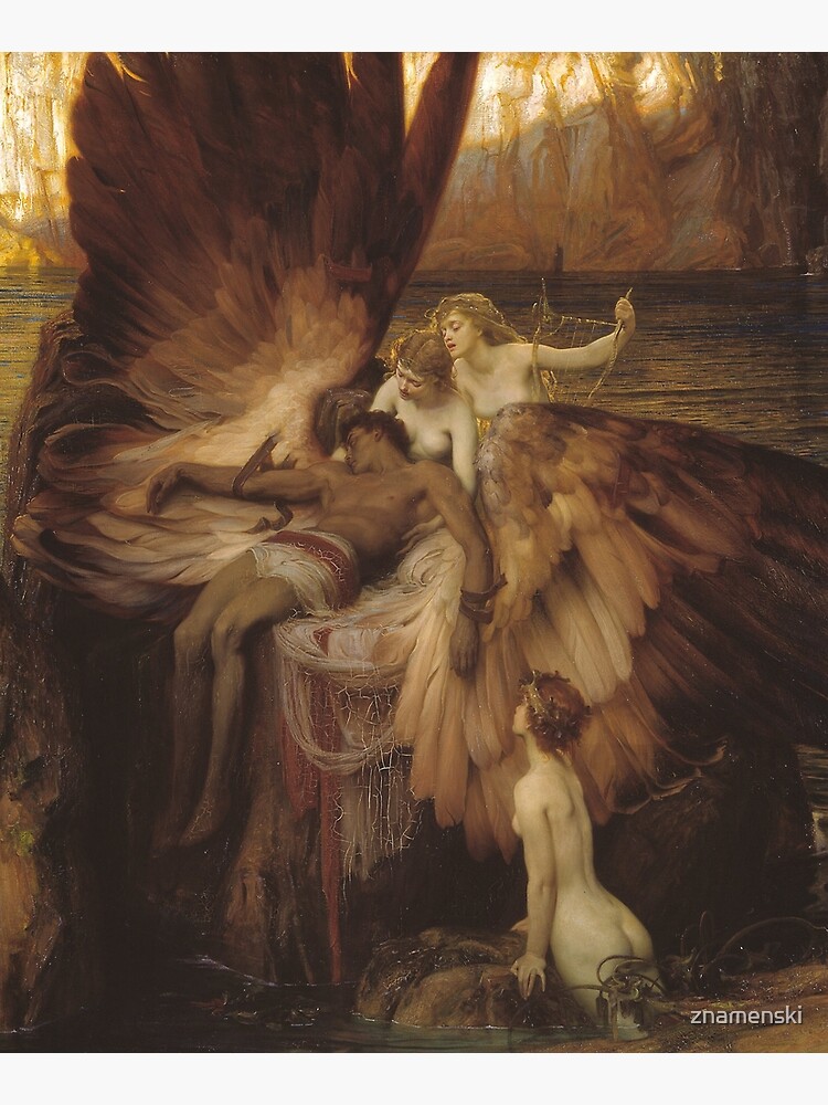 Herbert Draper - The Lament for Icarus by znamenski