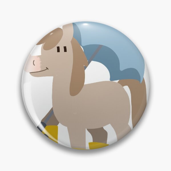 Item preview, just a horse in rain boots with an umbrella designed and sold by LittleSkittle06.