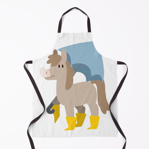 Item preview, just a horse in rain boots with an umbrella designed and sold by LittleSkittle06.