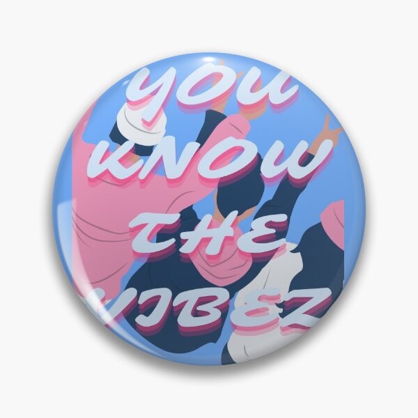 Item preview, 'You know the vibes'blue and pink aestethic  designed and sold by MynameisRafe.