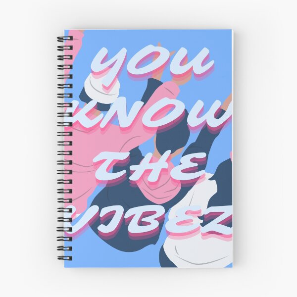 Item preview, 'You know the vibes'blue and pink aestethic  designed and sold by MynameisRafe.