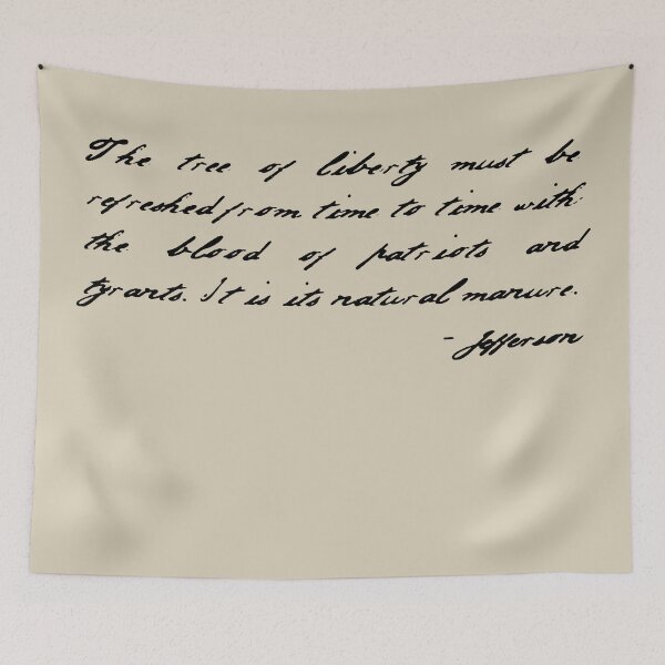 Item preview, Jefferson on the Tree of Liberty's Manure designed and sold by longneckgoosie.