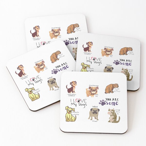 Item preview, DOGS FOR EVERYONE - Funny Mix designed and sold by Nancyanna.