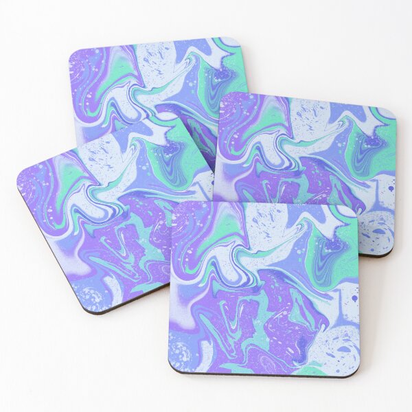Item preview, Crazy trippy abstract painting light green designed and sold by meliseflores.