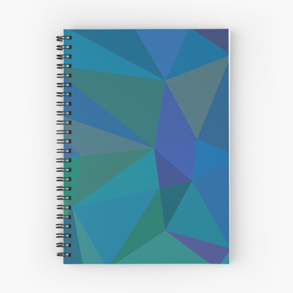 Item preview, Blue low poly background designed and sold by Iryna Pakhomova.