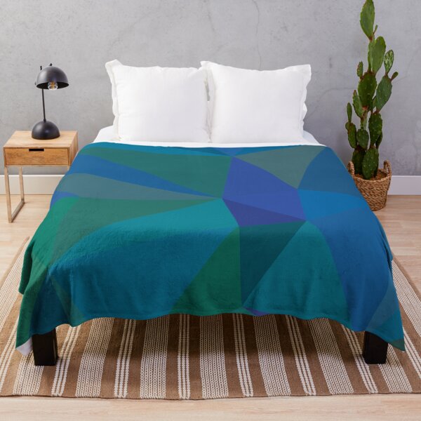 Item preview, Blue low poly background designed and sold by Iryna Pakhomova.
