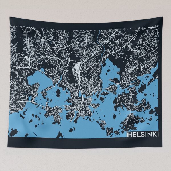 Item preview, Streets of Helsinki designed and sold by ZionicArt.