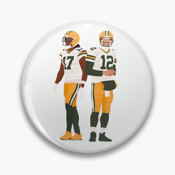 Item preview, Davante & Rodgers Illustration designed and sold by Margaret Young.