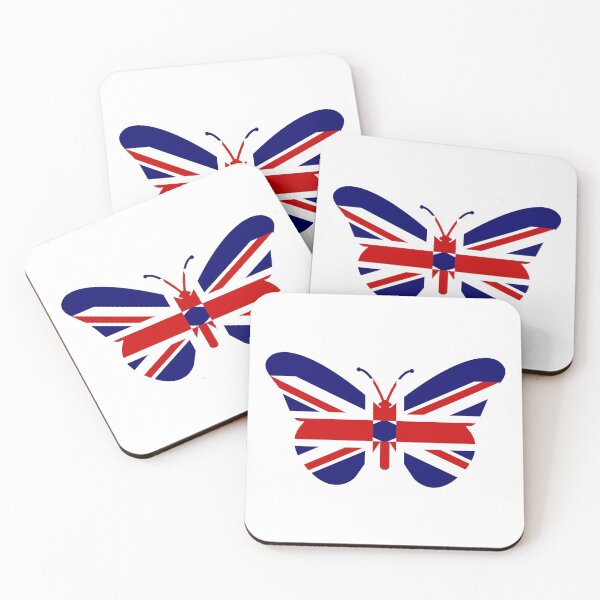 Item preview, Butterfly UK  Flag Design designed and sold by Design-Maniya.