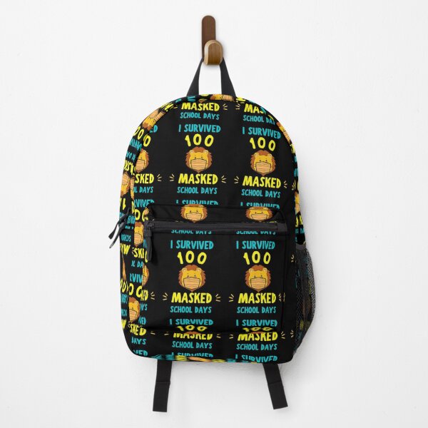 Item preview, I Survived 100 Masked School Days Lion 100 Days Of School designed and sold by YourgiftShop.