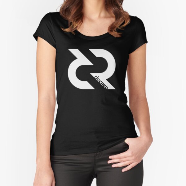 Decred Logo v1 Fitted Scoop T-Shirt