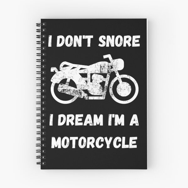 Item preview, I don't snore motorcycle designed and sold by Caregiverology.