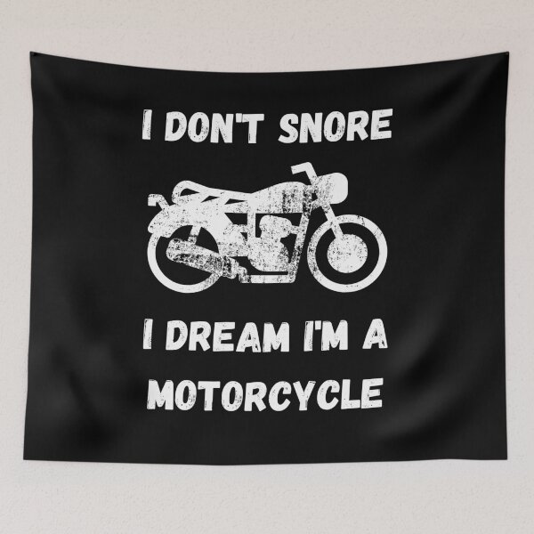 Item preview, I don't snore motorcycle designed and sold by Caregiverology.