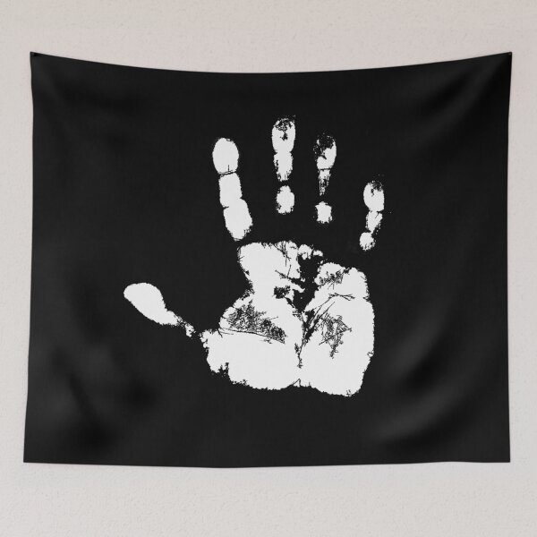 Item preview, White hand designed and sold by NerdScribblings.
