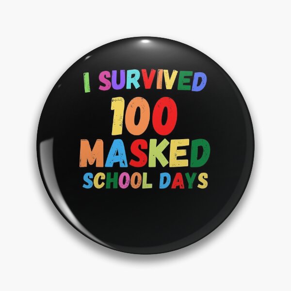 Item preview, I Survived 100 Masked School Days Vintage designed and sold by YourgiftShop.