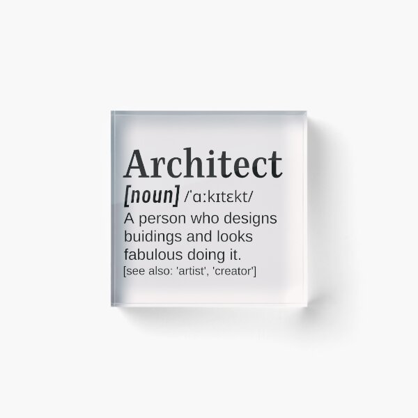Item preview, Female, Gay or Simply Fabulous Architect Funny Definition Designs Buildings designed and sold by DefinitionX.
