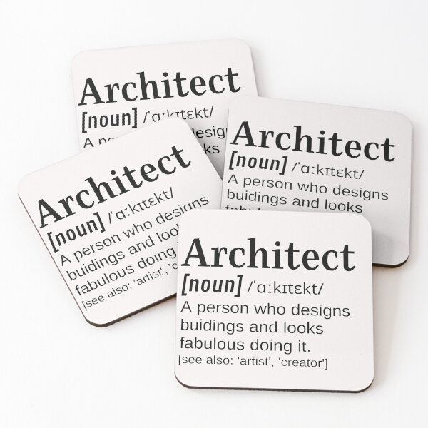 Item preview, Female, Gay or Simply Fabulous Architect Funny Definition Designs Buildings designed and sold by DefinitionX.
