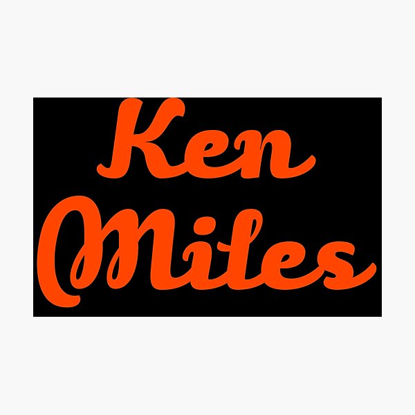 Item preview, Ken Miles designed and sold by keisthard.