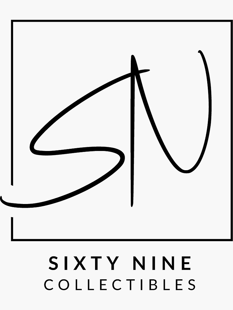 "Sixty Nine Collectibles Logo" Sticker for Sale by SixtyNineGroup