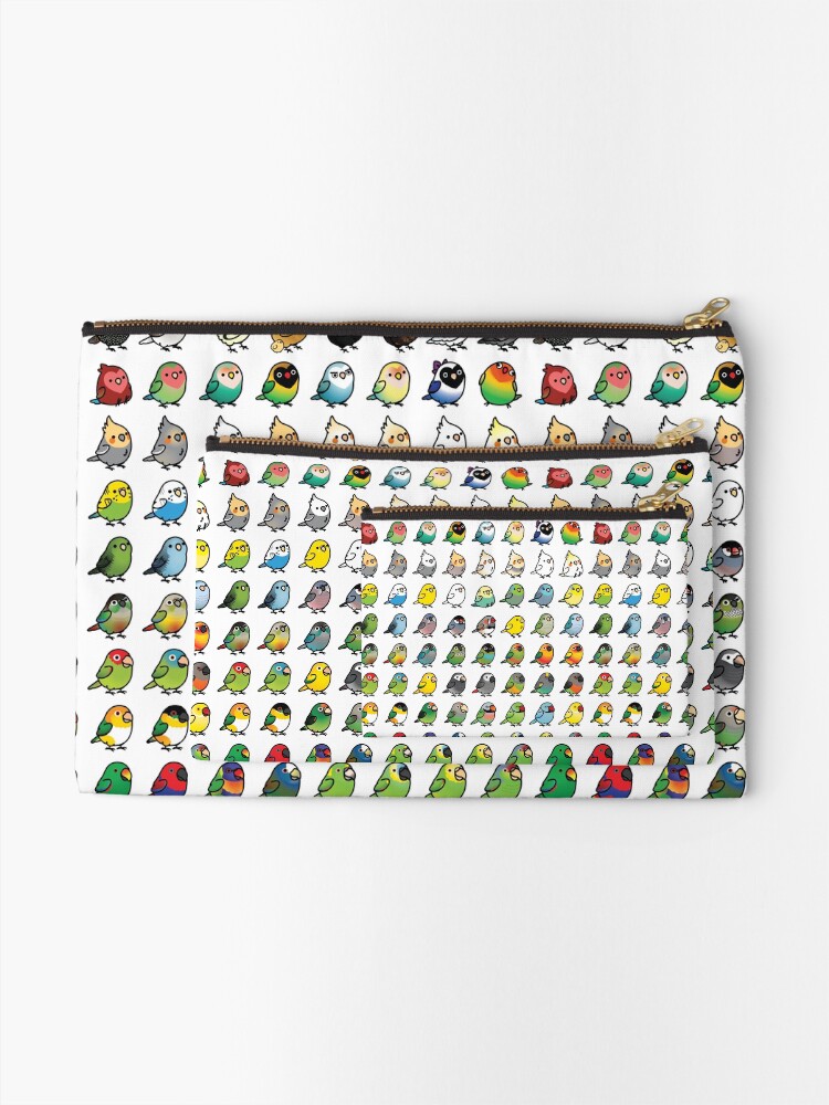 Alternate view of Everybirdy Collection Zipper Pouch