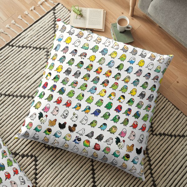 Everybirdy Collection Floor Pillow