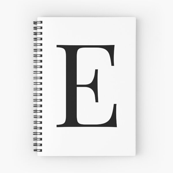 Item preview, Letter E in a Classic Font designed and sold by Kaitlyn Hart.