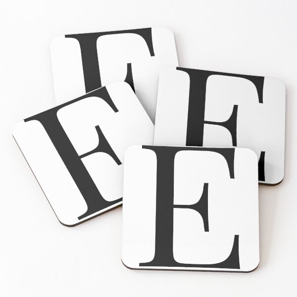 Item preview, Letter E in a Classic Font designed and sold by Kaitlyn Hart.