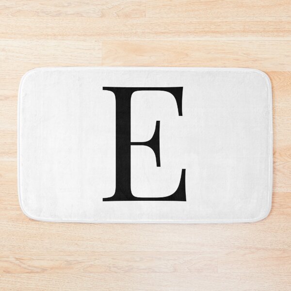 Item preview, Letter E in a Classic Font designed and sold by Kaitlyn Hart.