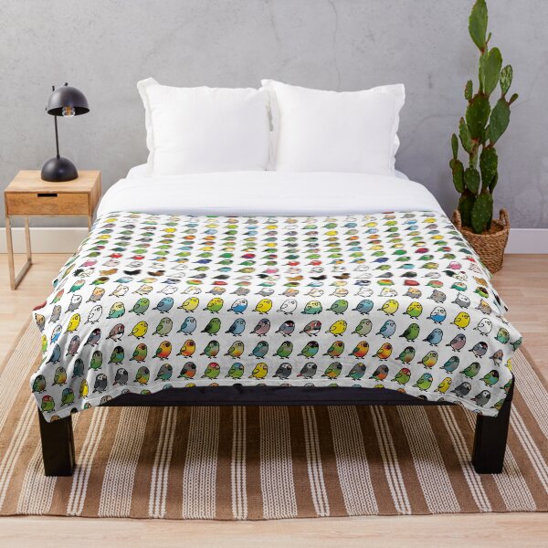 Everybirdy Collection Throw Blanket