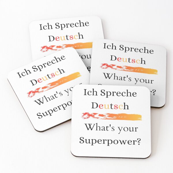 Item preview, Ich Spreche Deutsch, What's your Super Power? designed and sold by Fueled by plants by Pep M.C..