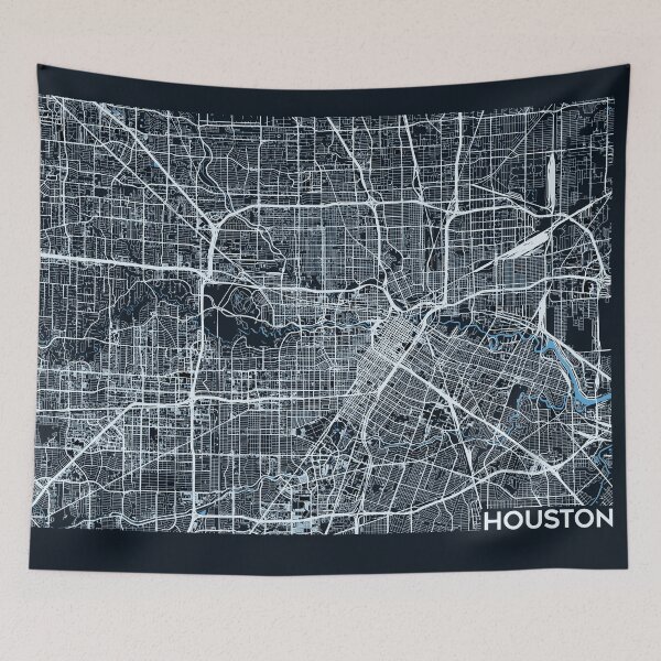 Item preview, Streets of Houston designed and sold by ZionicArt.