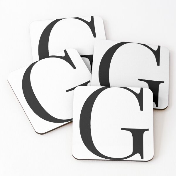 Item preview, Letter G in a Classic Font designed and sold by Kaitlyn Hart.