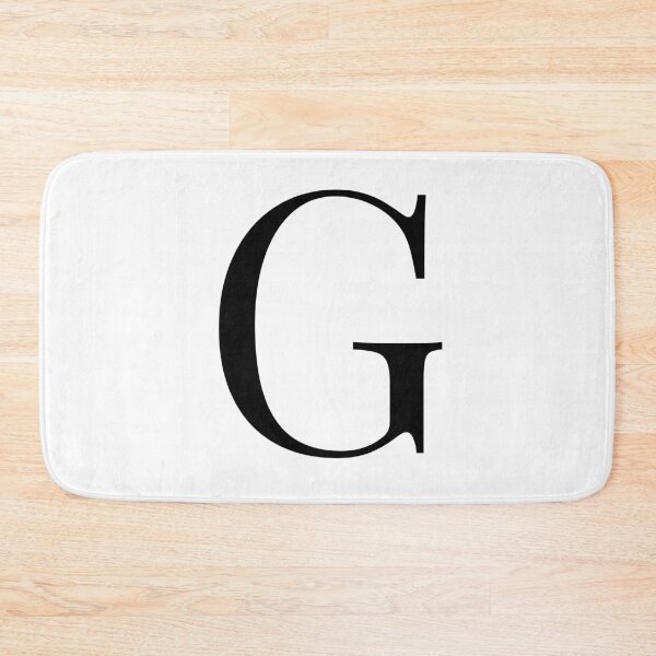 Item preview, Letter G in a Classic Font designed and sold by Kaitlyn Hart.