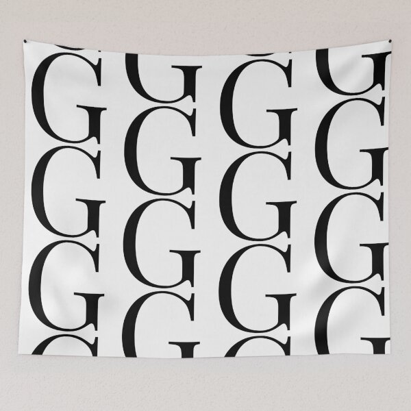 Item preview, Letter G in a Classic Font designed and sold by Kaitlyn Hart.