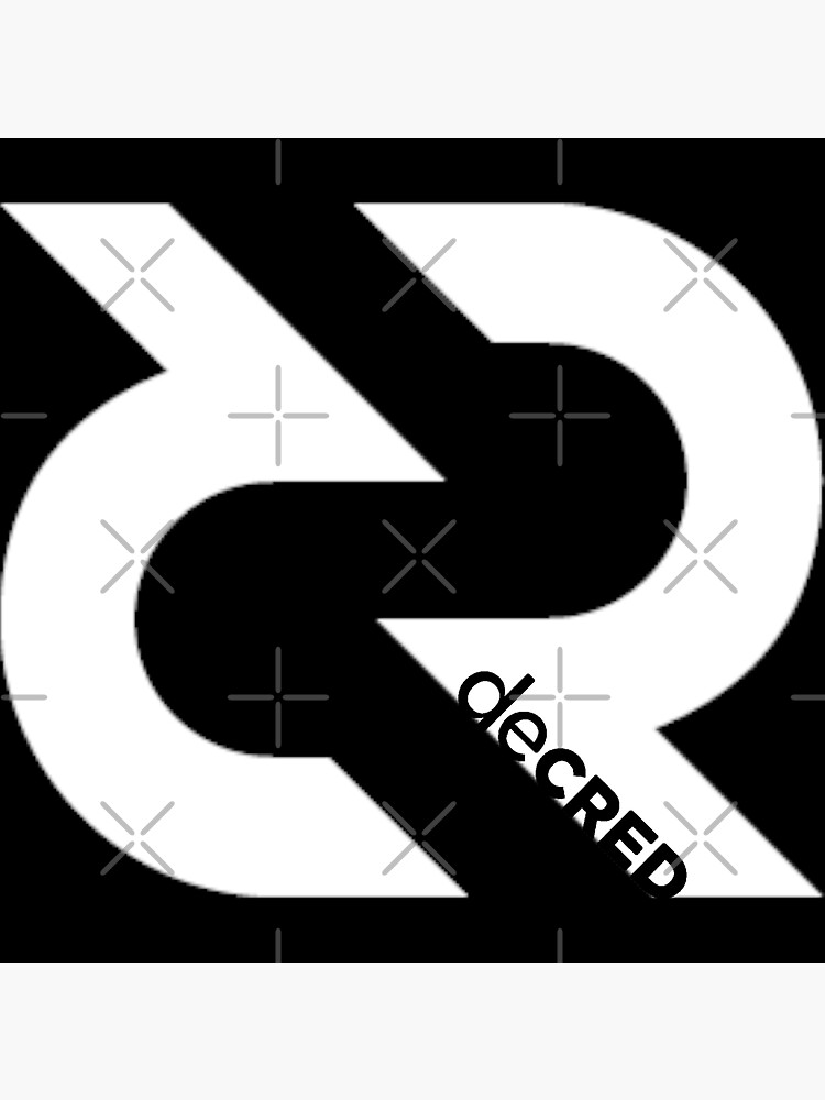 (sticker) Decred Logo v3 by OfficialCryptos