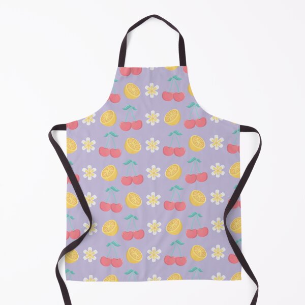 Item preview, Cherries And Flowers Seamless Pattern designed and sold by chulitad.