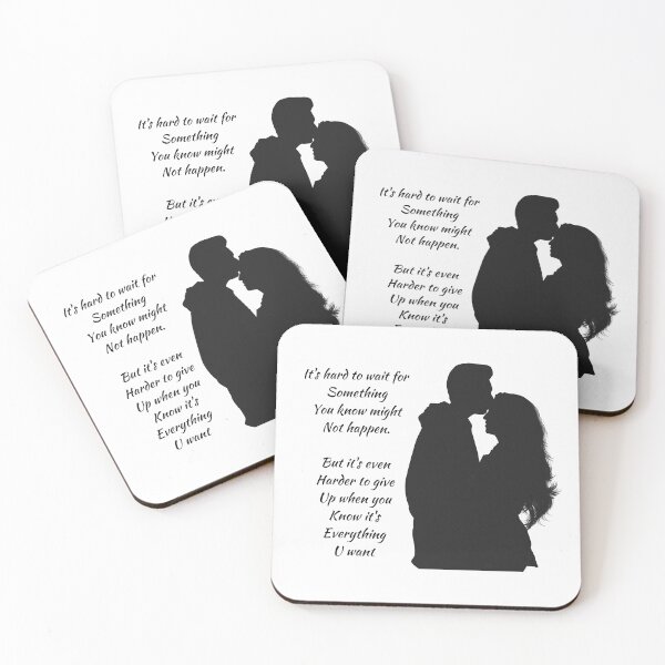 Item preview, Couple Silhouette Lost Love Quotes  designed and sold by Yurii Novosad.